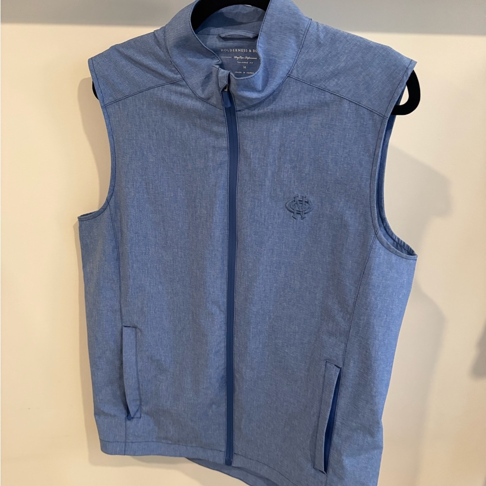 Holderness Bourne golf vest blue medium